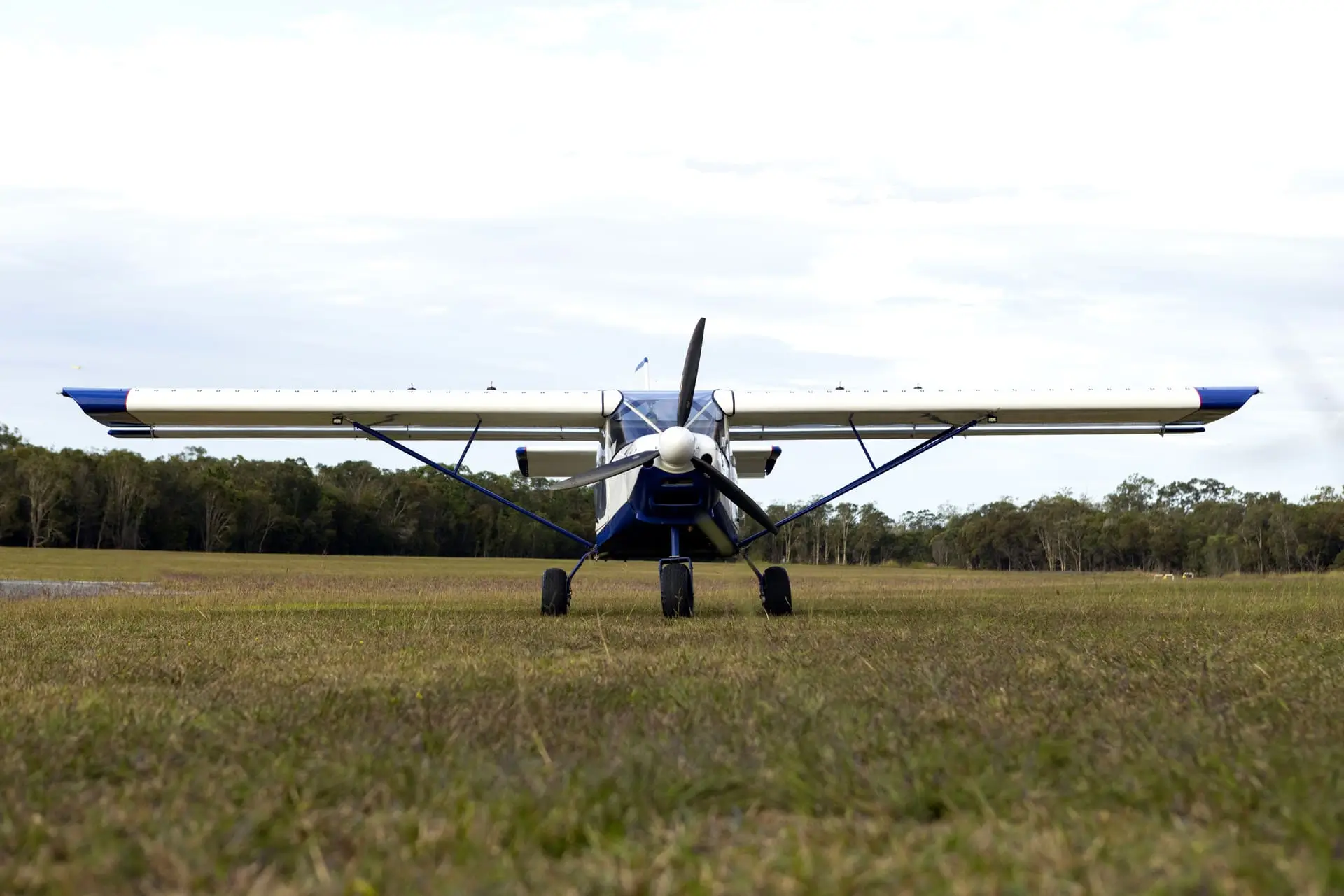 Front view of the Savannah XL-VG at Caboolture Flight School